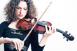 Violin playing classical violinist