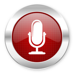 Poster - microphone icon