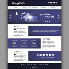 Poster - Website Template