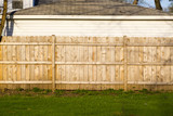 Fototapeta  - wooden fence