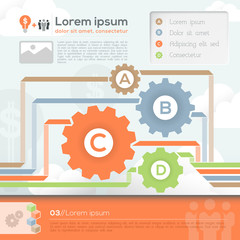 Wall Mural - Business Design Template Layout