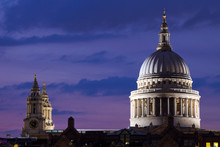 St. Paul's Cathedral At Dusk