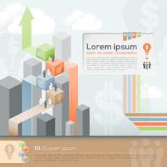 Wall Mural - Business Design Template Layout