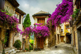 Fototapeta Uliczki - art beautiful old town of Provence