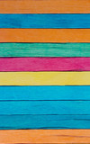 Fototapeta Tęcza - Colorful Wood Background
