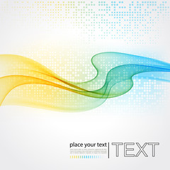 Poster - Abstract colorful vector background