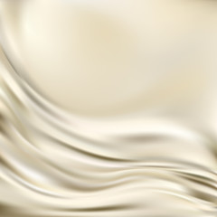 Poster - Abstract Vector Texture, Gold Silk