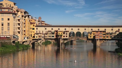 Fototapete - Ponte Vecchio bridge. Florence, Italy