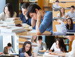 © WavebreakmediaMicro - Montage with pictures of students