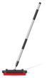 broom for curling sport game vector illustration