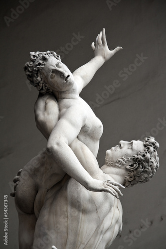 Fotografía "The Rape of the Sabine Women" by Giambologna, Florence