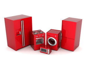 Wall Mural - household appliances