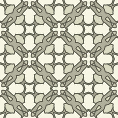 Poster - Seamless Colorful Retro Pattern Background