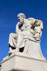Fototapete - Socrates,ancient greek philosopher