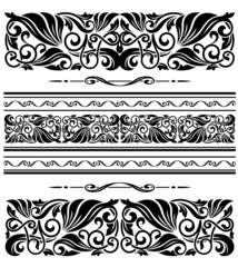 Wall Mural - decorative ornaments and patterns