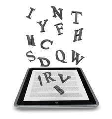 Wall Mural - concept of ebook