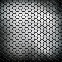 metal grid background