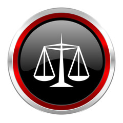 Leinwandbilder - justice icon
