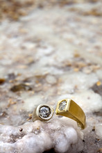 Ring On Salty Rock