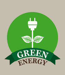 Wall Mural - green energy