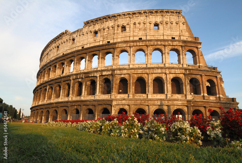 Photo The Colosseum in Rome, Italy