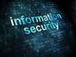 © Maksim Kabakou - Security concept: Information Security on digital background