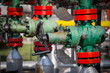 Gas valve for oil