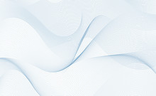 Abstract Wavy Lines Background