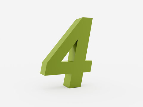 Number 4 green