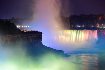 Sticker - Niagara Falls in colors