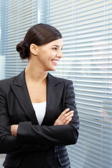 Poster - Happy businesswoman