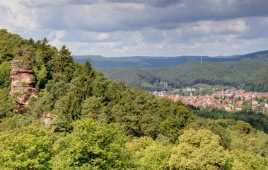 Wall Mural - vue sur les vosges