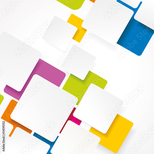 Fototapeta do kuchni eps10 vector abstract seamless color design