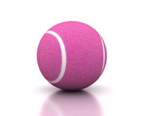 Canvas Print - Pink Tennis Ball