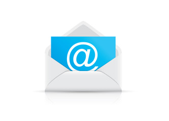 Single e-mail envelope vector