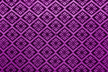Purple Diamond Pattern Fabric