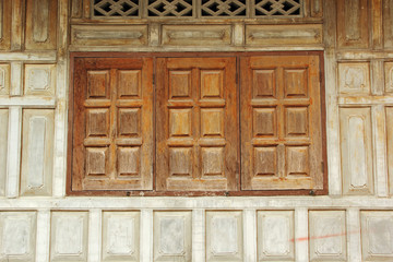 Window of a old monk house.