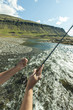 © klikk - Flyfisherman close-up