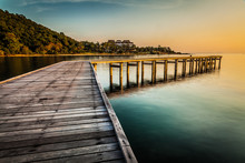 OLd Wharf In Samed-Laemyha National Park, Rayong, Thailand