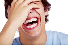 Laughing Guy Closeup
