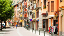 Catalan Town In Pyrenees. La Seu D'Urgell