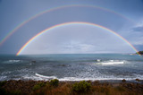 Fototapeta Tęcza - Double Rainbow