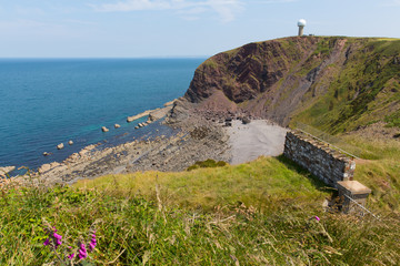 Poster - Hartland Point near Clovelly Devon England