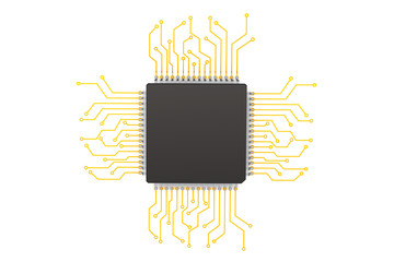 Poster - Microchip with circuit