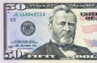 fifty dollars bill fragment
