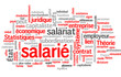 Salarié (salariat, travail, employé, tagcloud)