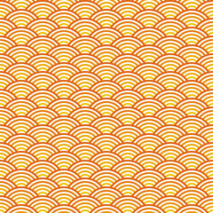 Poster - Wellen Hintergrund bunt