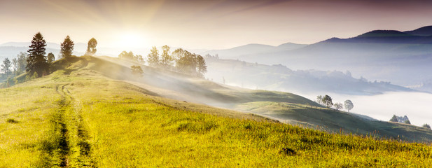 Wall Mural - mountains landscape