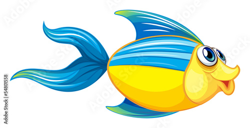 Naklejka dekoracyjna A fish