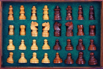 Wooden Chess Pieces